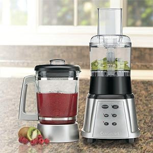 Cuisinart SmartPower Premier Duet Blender/Food Processor with Die-Cast Metal Base with Stainless Finish
