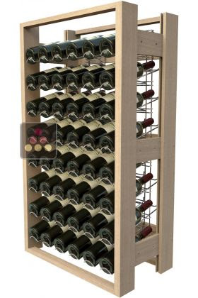 Meuble De Rangement En Bois De 48 Bouteilles Visiorack Aci Vis301 Ma Cave A Vin