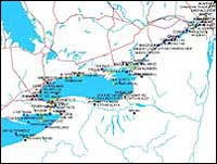 Seaway Vessel Locations