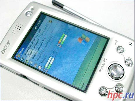 New Pocket PC n10: Dell&amp;#39;u responsible, Acer