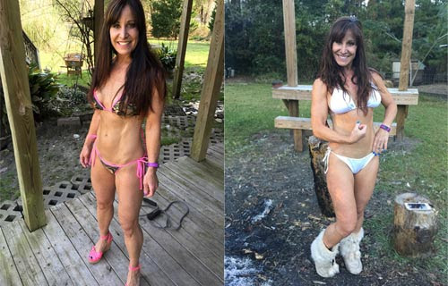 Nam nữ đều mê: Nữ lực sĩ U50 khỏe đẹp như gái teen - 1