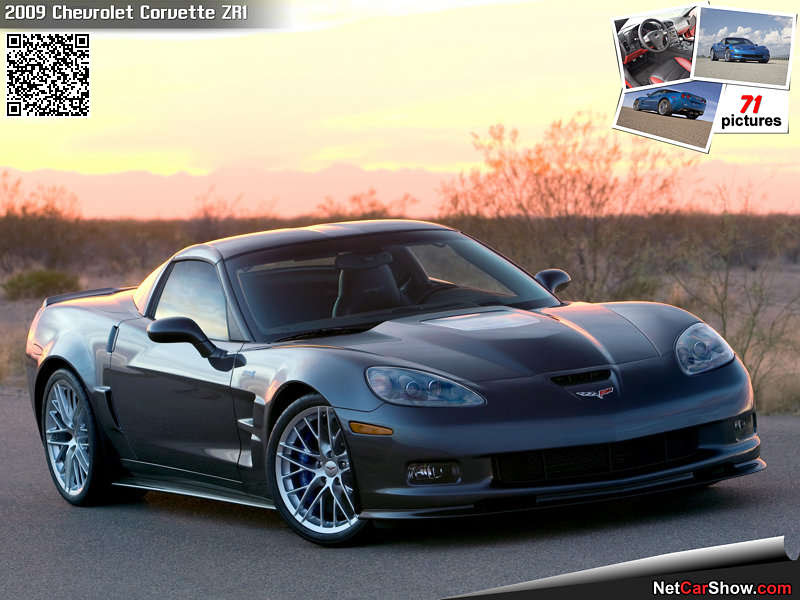 Chevrolet Corvette ZR1 wallpaper # 03 of 71, MY 2009, picture size: 800x600