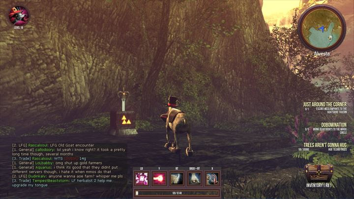 Goat Mmo Simulator レビュー Mmoのお約束ネタ満載の世界をヤギ 電子レンジ で破壊しよう