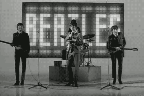 Resultado de imagen de beatles gif