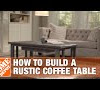 Home Depot Coffee Table - 5 Home Depot Hacks : This table features a sturdy base that has a bottom storage space capable of holding books, magazines and more that can help keep the top free of clutter.