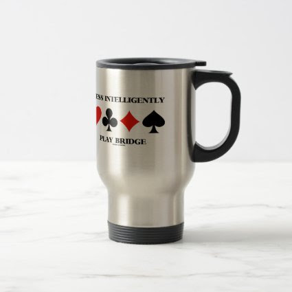 Guess Intelligently Play Bridge (Four Card Suits) Coffee Mug