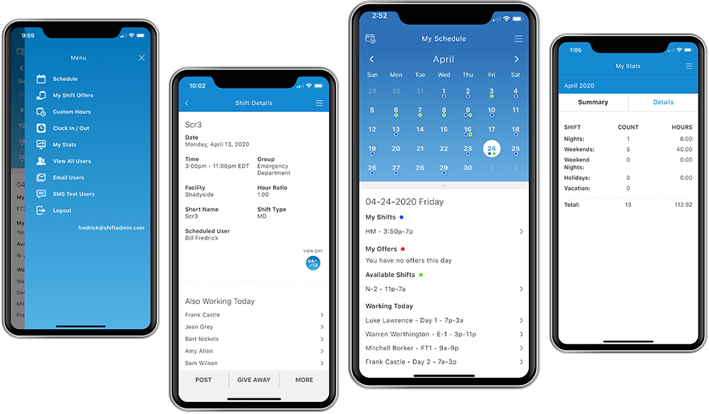 Shift Admin Scheduling Software that Works