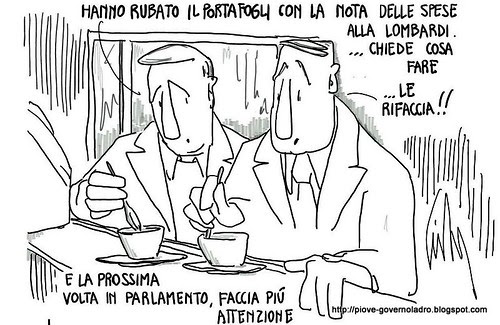 Rubati gli scontrini alla Lombardi by Livio Bonino