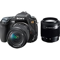 Sony Alpha DSLRA300X 10.2MP Digital SLR Camera with Super SteadyShot Image Stabilization with DT 18-70mm f/3.5-5.6 & DT 55-200mm f/4-5.6 Zoom Lenses