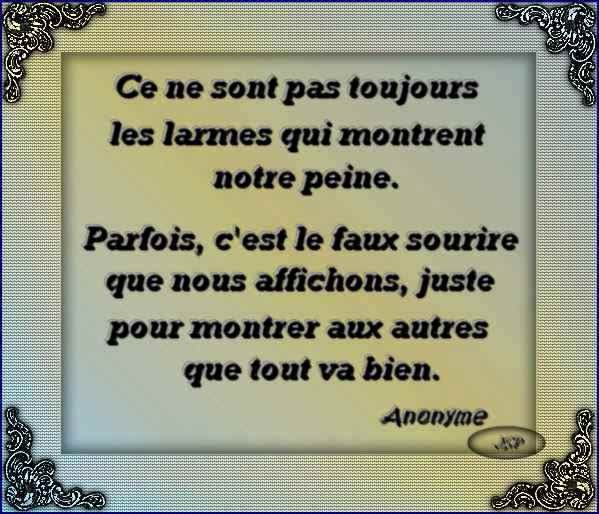 Larmes Peine Faux Sourire Blog De Tachka