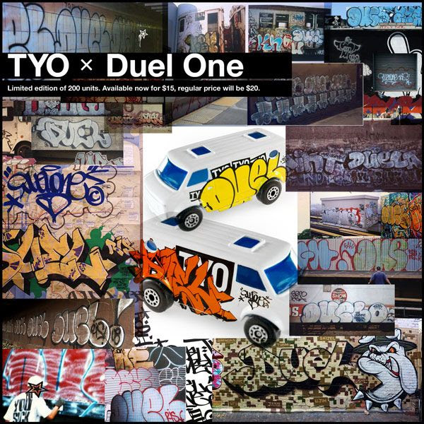 TYO Toys x Duel One - NYC Matchbox Van
