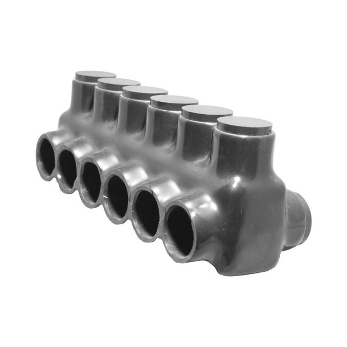 Morris Products 15 Amp 600-Volt Black 6-Wire Connector at ...