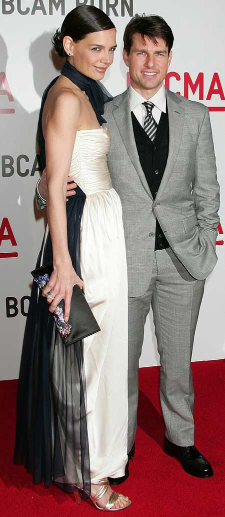 tom cruise and katie holmes. Katie Holmes and Tom Cruise at