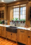 Honey Oak Kitchen Cabinets Decorating Ideas