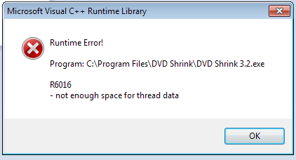 Solved Visual C Runtime Error R6034 Windows 10 Forums