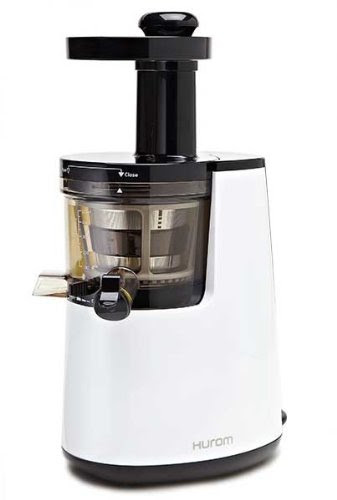 Hurom Premium Slow Juicer Model HU-700 Pearl White with Cookbook