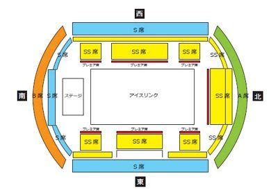 長野ビッグハット 座席 Fantasy On Ice Yuuru Blog Figure Skating