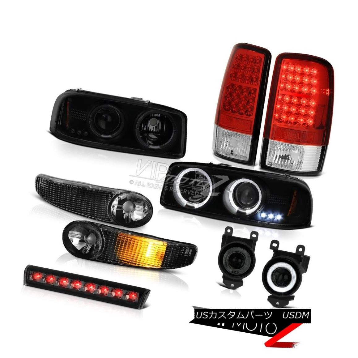 ヘッドライト Halo Led Headlights Bumper Light Smd Tail 激安超歓迎正規品 Light Fog Smoke 3rd Brake 01 06 Yukon Denali Halo Halo 大人気新作人気殺到 Ledヘッドライトバンパーsmdテールライトフォグスモーク第3ブレーキ01 06ユーコンデナリ World倉庫 店車用品
