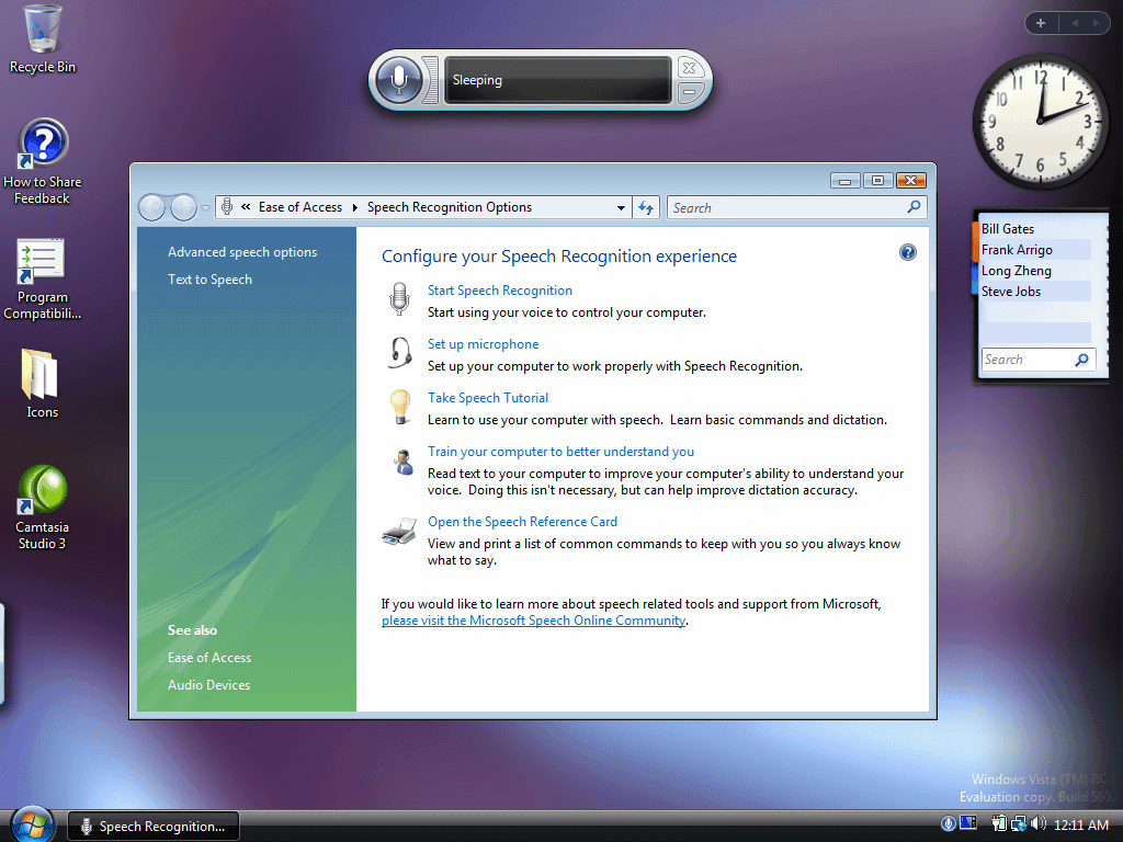 Four Types Of Interfaces Provided By Windows Vista Gigazine