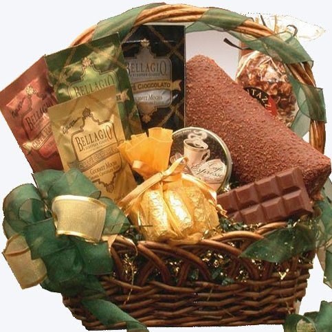 Cappuccino Lovers Gourmet Food and Coffee Gift Basket