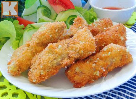 Sườn heo chiên giòn lạ miệng mà ngon