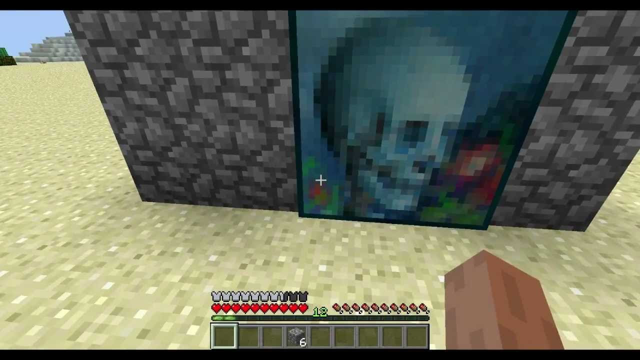Minecraft - How to build a secret door behind a painting ...