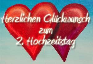 2 Hochzeitstag Gluckwunsche Und Spruche