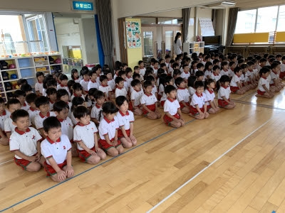 ソーラン節 年長組 福岡市博多区の幼稚園 学校法人 豊田学園 淡水幼稚園 たんすい日記