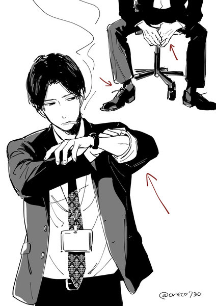 スーツ男子のここがすき Pixiv年鑑 B