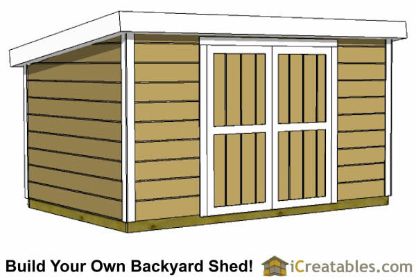 6x8 Short Shed Plans | Shed Plans With Low Roof Height