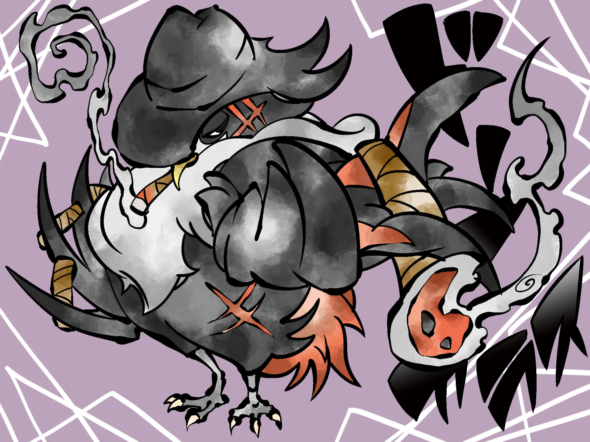 両刀 自信過剰ドンカラス こちらポケモン研究所 第一支部