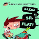 Descargar Gratis ¡Llega el Sr. Flat!: 1 (Agus y los monstruos) de Jaume Copons Ramon,Liliana Fortuny Arnella PDF [ePub Mobi] Gratis