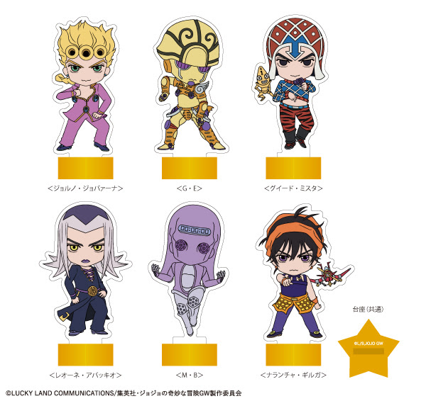 ジョジョの奇妙な冒険 ダイヤモンドは砕けない アクリルジオラマ Goods Tvアニメ ジョジョの奇妙な冒険 黄金の風 公式サイト