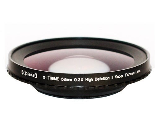 Opteka 58mm 0.3X HD2 X-TREME Super Fisheye Lens For The Panasonic AG-EZ1 Digital Video Camcorder