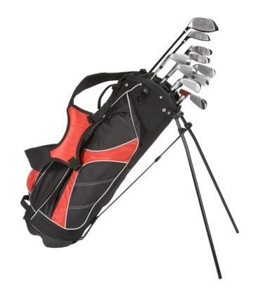 Mens Tour Logic Golf Clubs and Stand Bag Set - 15 Pc