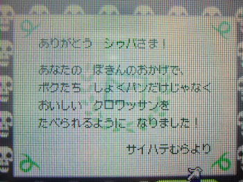 サイハテ村に募金 チワワン村 便り