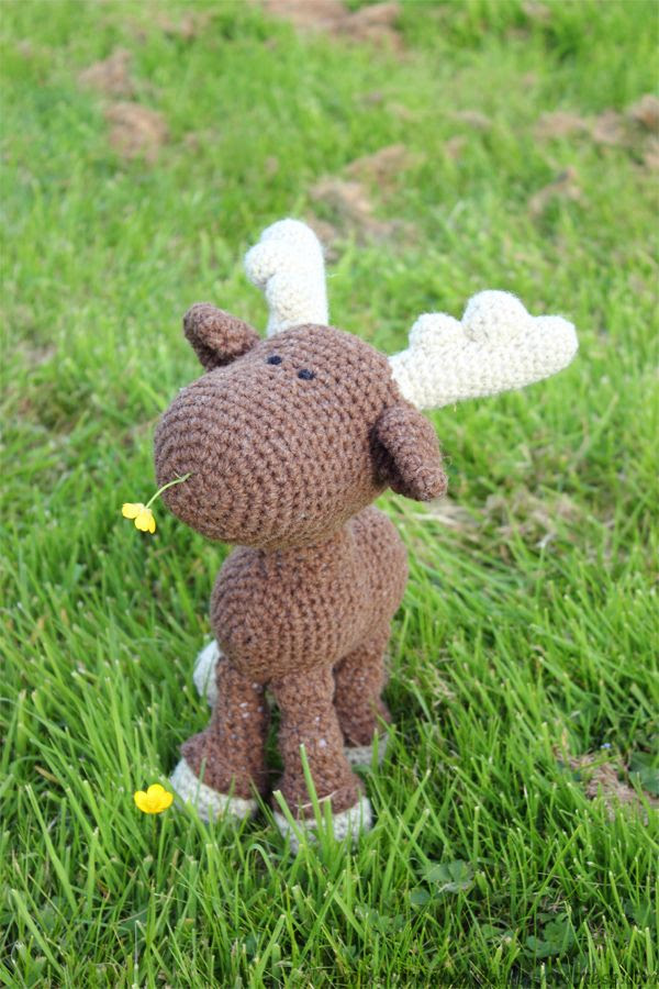#crochet #moose so adorable