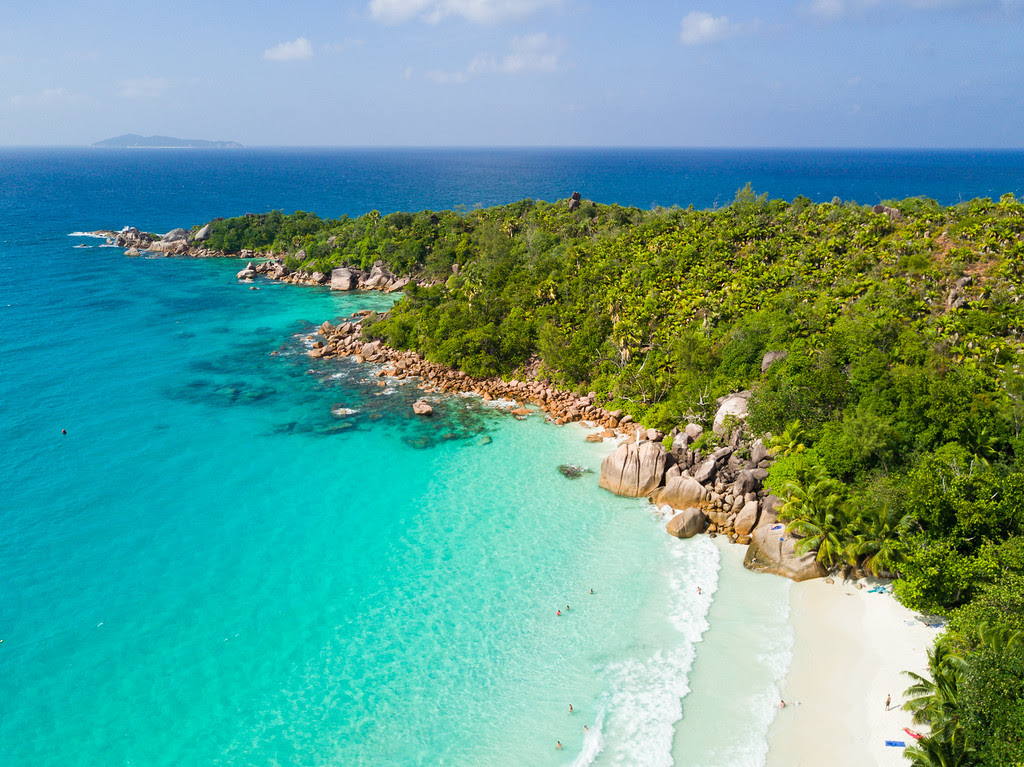 Anse Lazio Beach on Praslin Island in the Seychelles