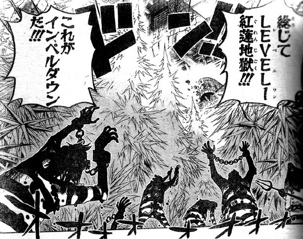 527話 紅蓮地獄 ルフィの腕輪はキャプテン ジョンの財宝を示すトレジャーマークだった One Piece ワンピース 道場 アニメ 漫画 まにあ道 趣味と遊びを極めるサイト