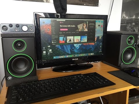Video Altec Studio Monitors