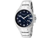 Kenneth Cole Men's Navy Blue Dial Stainless Steel