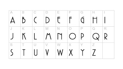 Art Deco Font Free Download