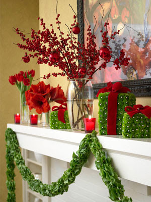 30 Gorgeous Holiday Mantel Decorating Ideas