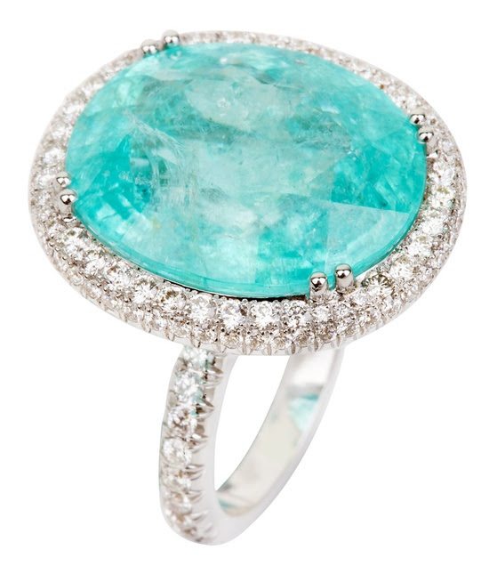 Rare Paraiba #ring by Nourbel & Le Cavelier at Burlington Arcade, London