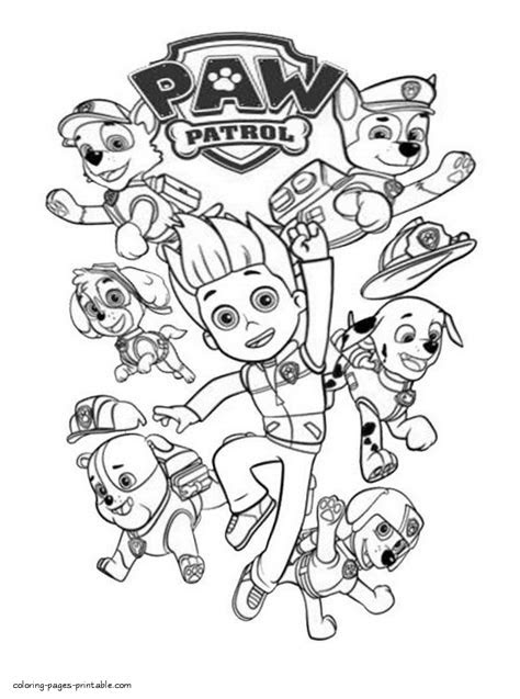 Embark on a coloring adventure with the paw patrol squad! free printable paw patrol coloring pages coloring pages printablecom