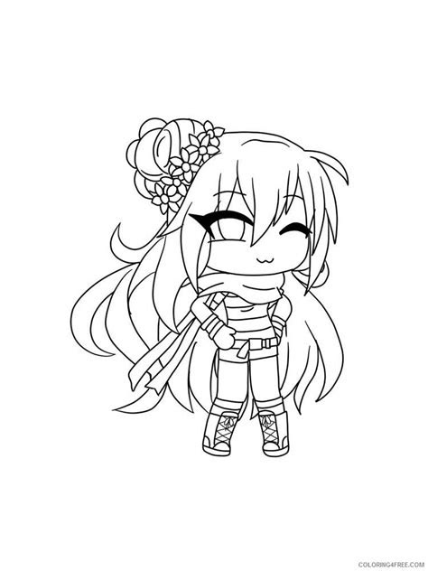 Cute girls in the image of angels and with wings, cool boys. gacha life coloring pages gacha life 2 printable 2021 2774