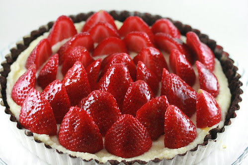 Thin Mint Strawberry Mascarpone Pi 