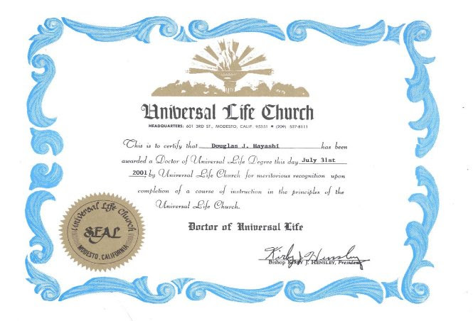 Phd Degree Certifica