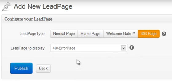 create a 404 page tools