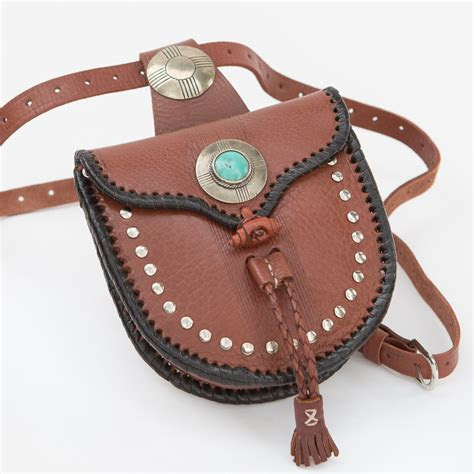 western handmade belt bag winds west